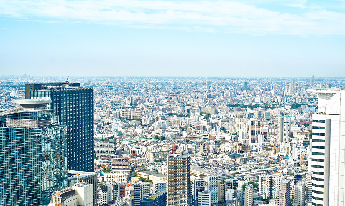 写真：東京の街並み